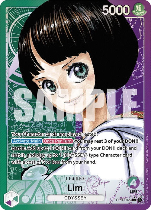 Lim OP09-022 [ Inglese / Giapponese / Francese / Cinese Semplificato ]