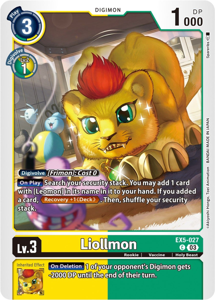 Liollmon EX5-027 [ Inglese / Giapponese ]