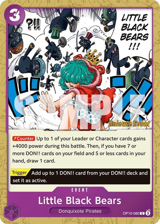 Little Black Bears OP10-080 [ Inglese / Giapponese / Francese / Cinese Semplificato ]