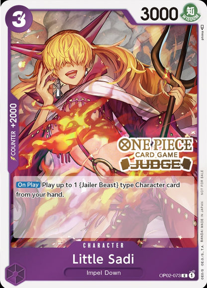 Little Sadi OP02-073 [ Inglese / Giapponese / Francese / Cinese Semplificato ]