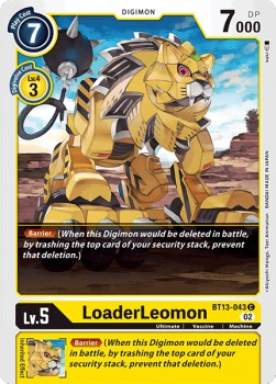 LoaderLeomon BT13-043 [ Inglese / Giapponese ]