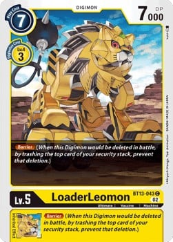 LoaderLeomon BT13-043 [ Inglese / Giapponese ]