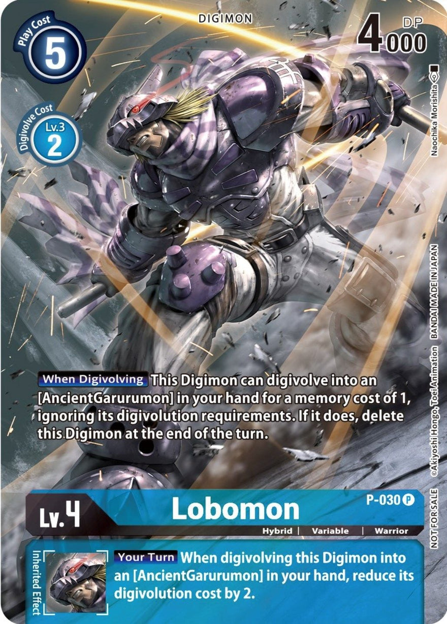 Lobomon P-030 [ Inglese / Giapponese ]