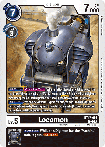Locomon BT17-056 [ Inglese / Giapponese ]