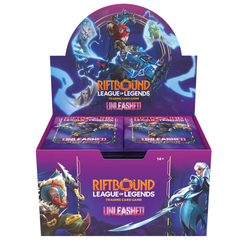 Riftbound Unleashed Booster Display 24 Buste League of Legends TCG - ENG