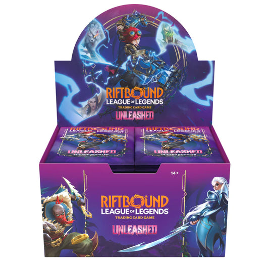 Riftbound Unleashed Booster Display 24 Buste League of Legends TCG - ENG