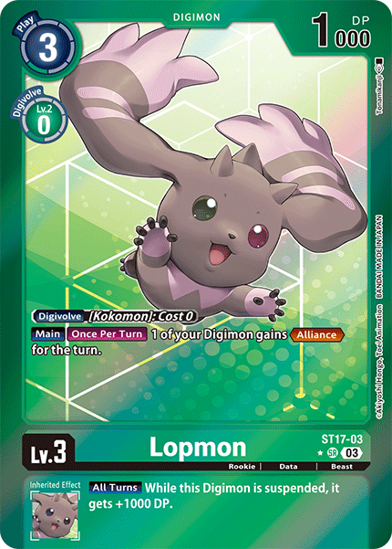 Lopmon ST17-03 [ Inglese / Giapponese ]