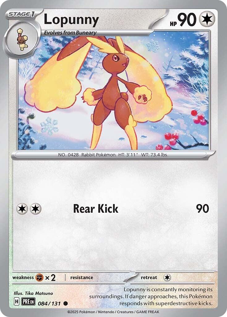 Lopunny - Evoluzioni Prismatiche 084/131 [ Italiano / Inglese ]