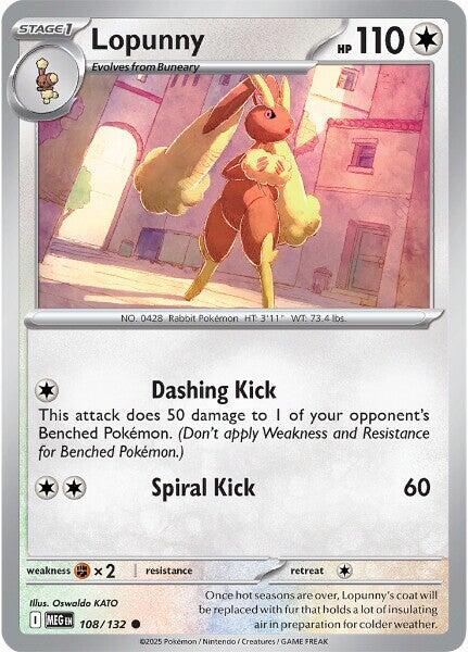 Lopunny - Megaevoluzione 108/132 [ Italiano ]