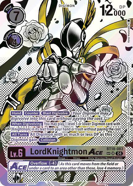 LordKnightmon Ace BT18-083 [ Inglese / Giapponese ]