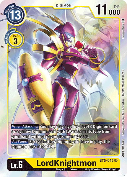 LordKnightmon BT5-045 [ Inglese / Giapponese ]