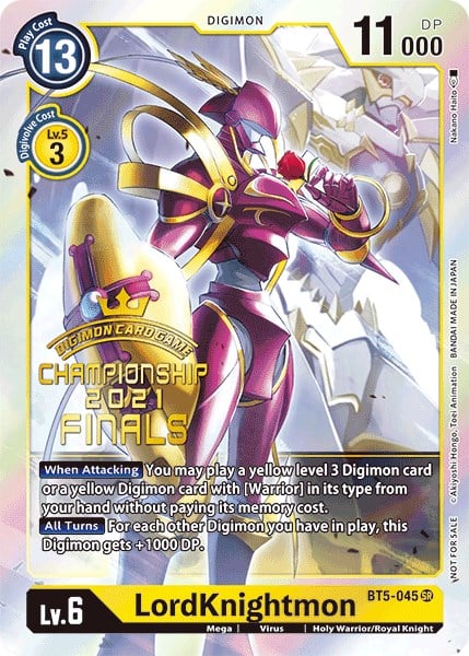 LordKnightmon BT5-045 [ Inglese / Giapponese ]