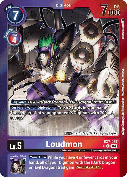 Loudmon EX7-057 [ Inglese / Giapponese ]