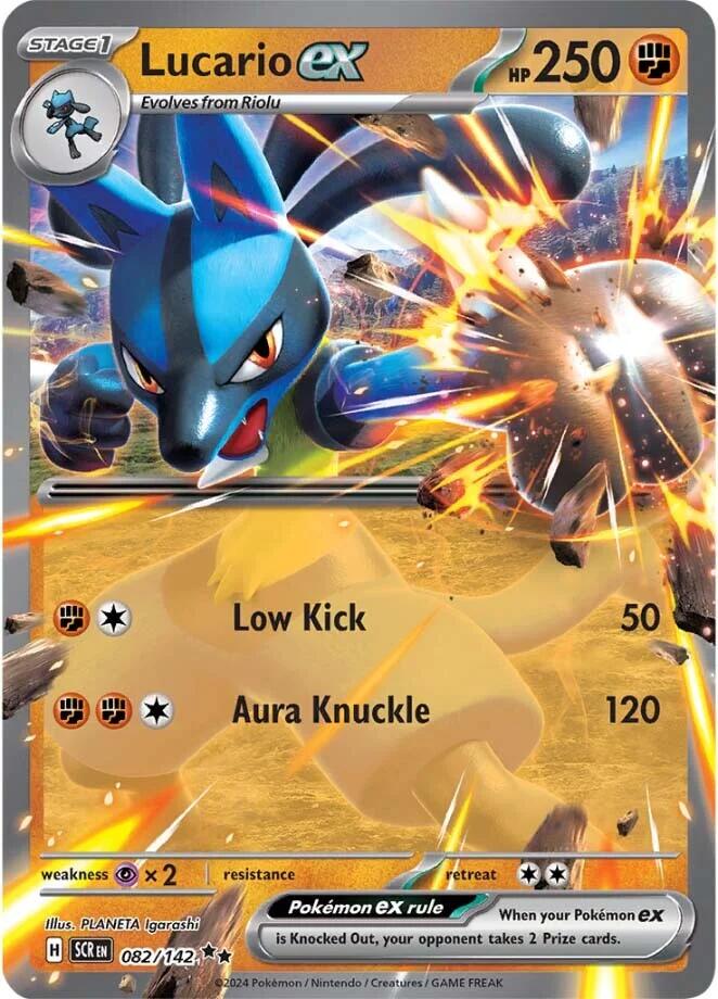 Lucario-ex - Corona Astrale 082/142 [ Italiano / Inglese ]