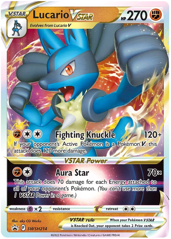 Lucario V ASTRO - SPSC Promo 214 [ Italiano / Inglese ]