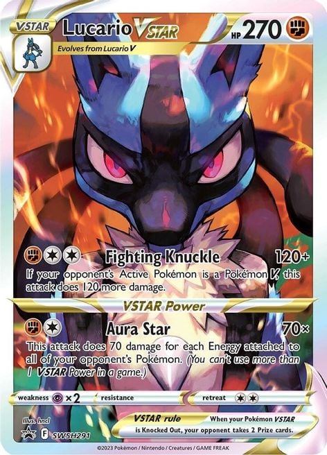 Lucario V ASTRO - SPSC Promo SWSH291 [ Italiano / Inglese ]