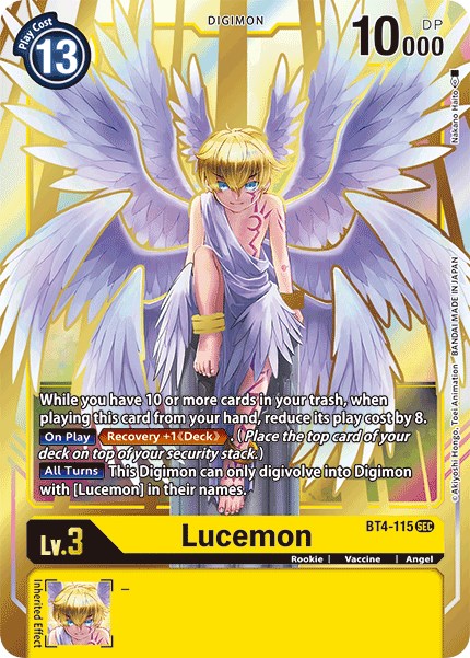 Lucemon BT4-115 [ Inglese / Giapponese ]