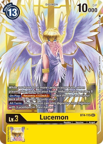Lucemon BT4-115 [ Inglese / Giapponese ]