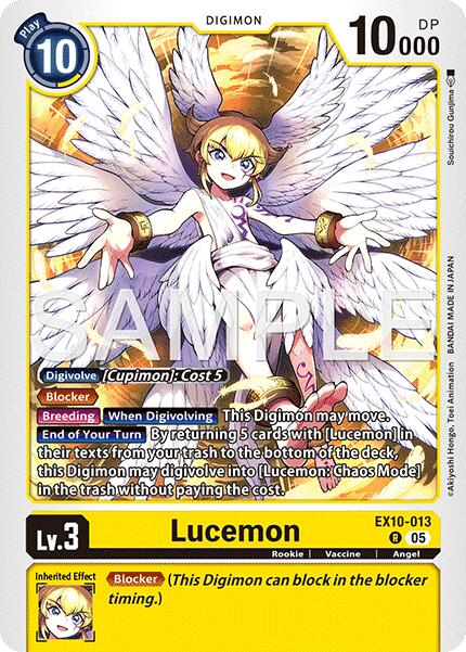 Lucemon EX10-013 [ Inglese / Giapponese ]