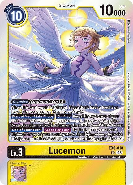 Lucemon EX6-018 [ Inglese / Giapponese ]