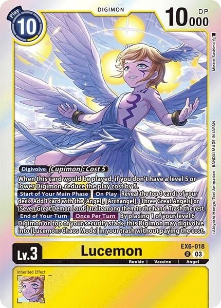 Lucemon EX6-018 [ Inglese / Giapponese ]