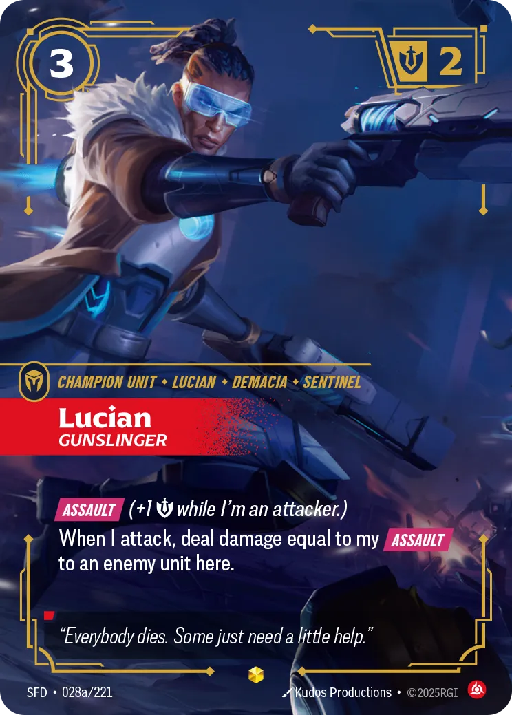 Lucian - Gunslinger (EPIC) [ Inglese / Cinese Semplificato ]