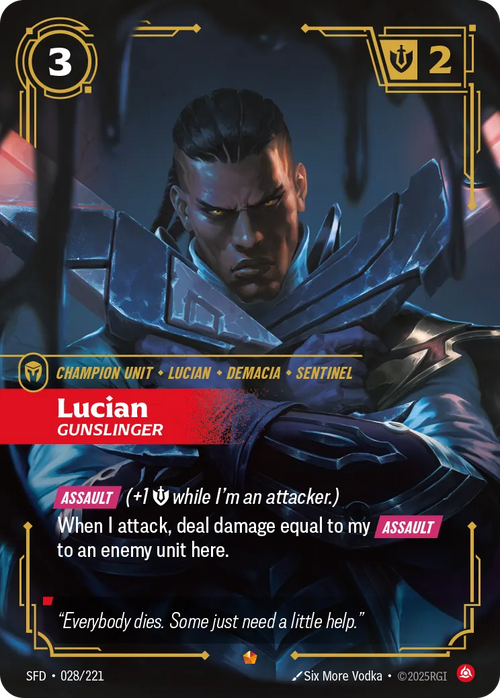 Lucian - Gunslinger (EPIC) [ Inglese / Cinese Semplificato ]