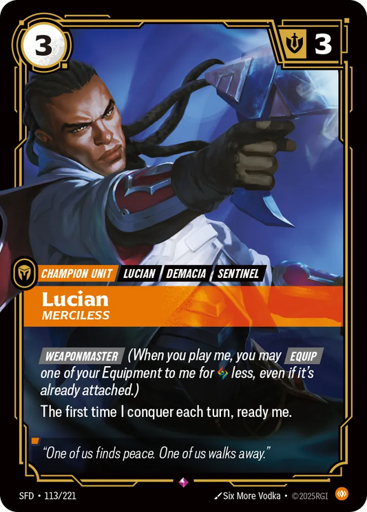 Lucian - Merciless [ Inglese / Giapponese / Cinese Semplificato ]