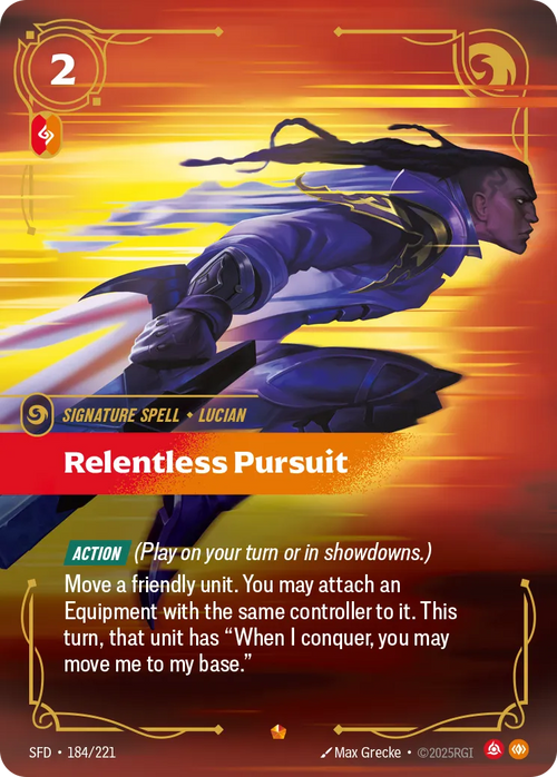 Relentless Pursuit (EPIC) [ Inglese / Cinese Semplificato ]