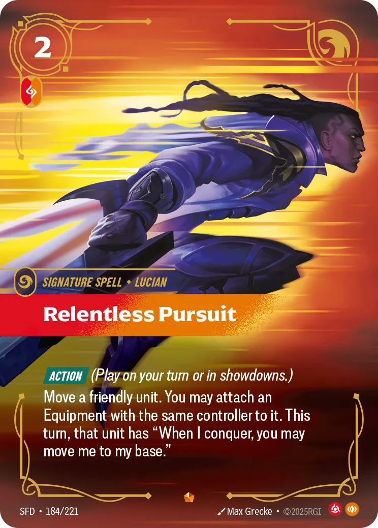 Relentless Pursuit (EPIC) [ Inglese / Cinese Semplificato ]