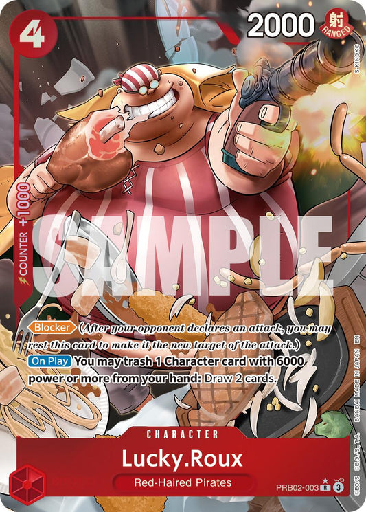 Lucky Roux PRB02-003 [ Inglese / Giapponese / Francese / Cinese Semplificato ]