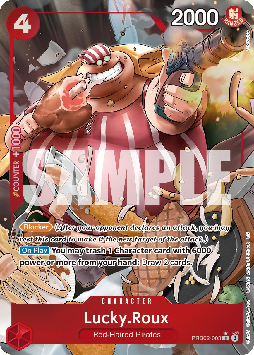 Lucky Roux PRB02-003 [ Inglese / Giapponese / Francese / Cinese Semplificato ]