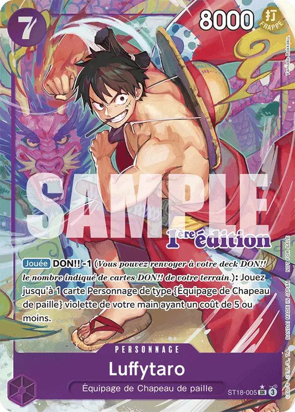 Luffy-Tarou ST18-005 [ Inglese / Giapponese / Francese / Cinese Semplificato ]