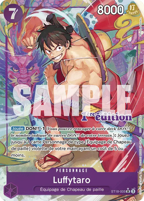 Luffy-Tarou ST18-005 [ Inglese / Giapponese / Francese / Cinese Semplificato ]