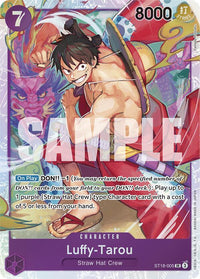 SUPERRARE - ST-18: Starter Deck: Purple Monkey.D.Luffy