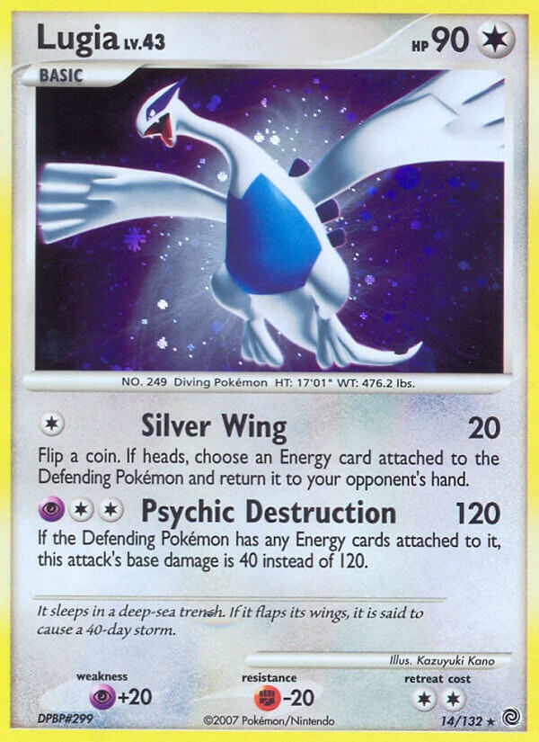 Lugia Lv.43 - Prodigi Segreti 14/132 [ Italiano / Inglese ]