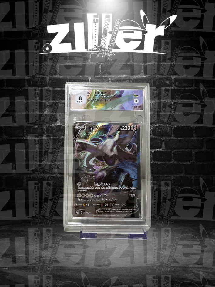 Lugia V [Read the Wind | Aero Dive](Ultra Rare 186/195) Lugia V Silver Tempest GRAAD 8