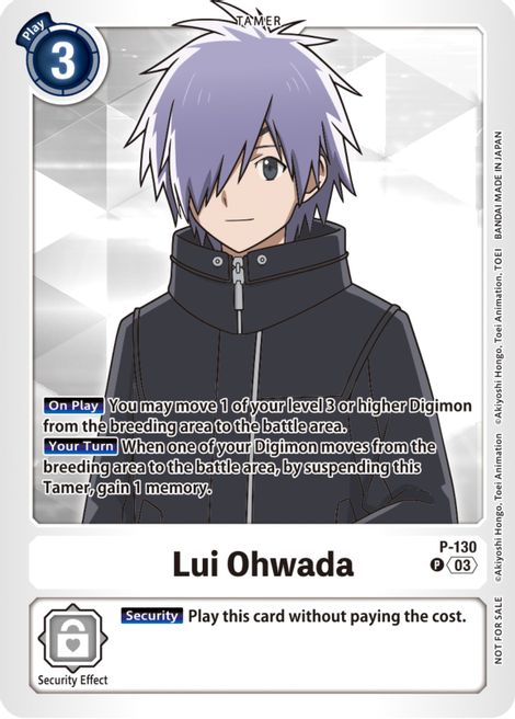 Lui Ohwada P-130 [ Inglese / Giapponese ]