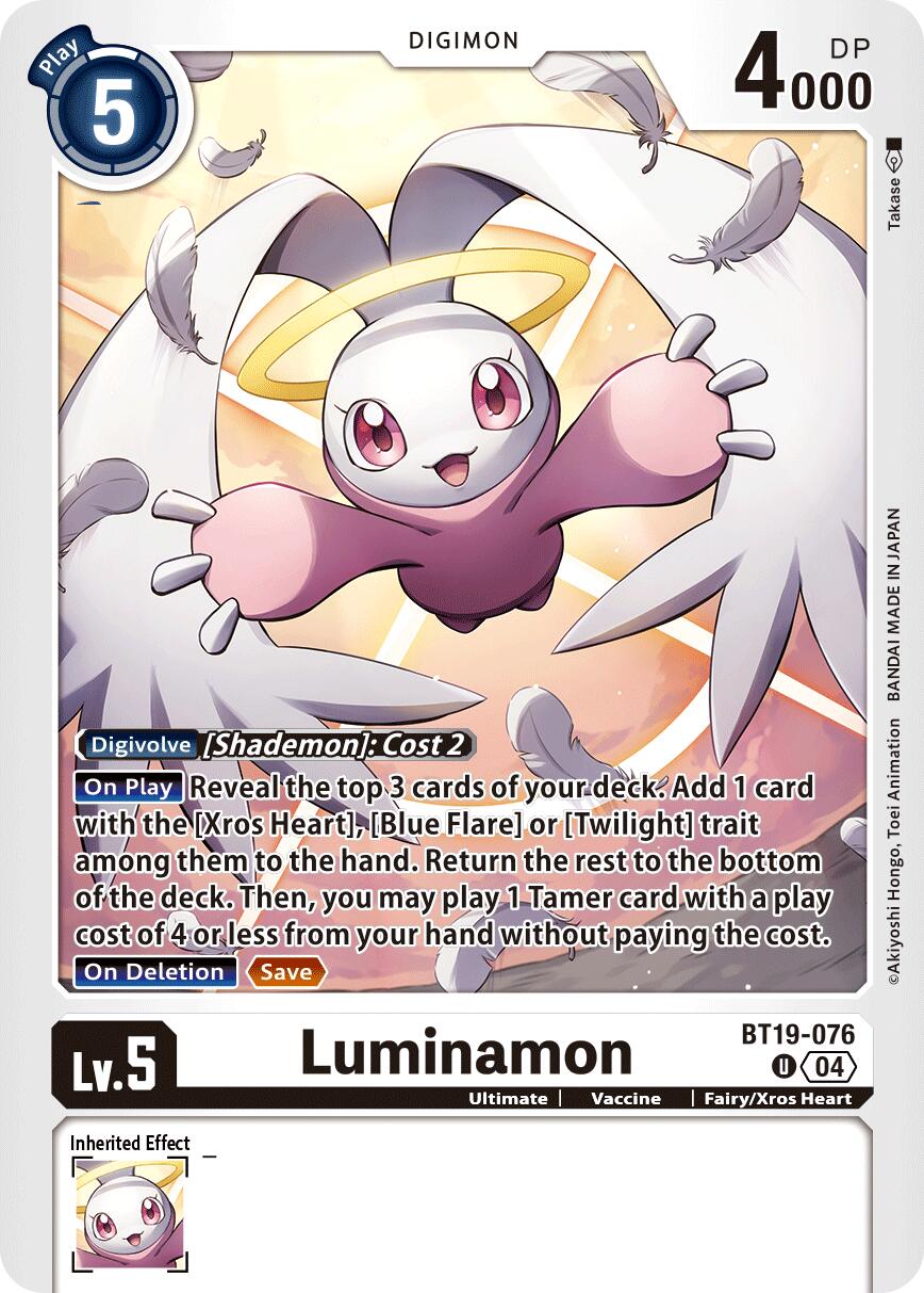 Luminamon BT19-076 [ Inglese / Giapponese ]