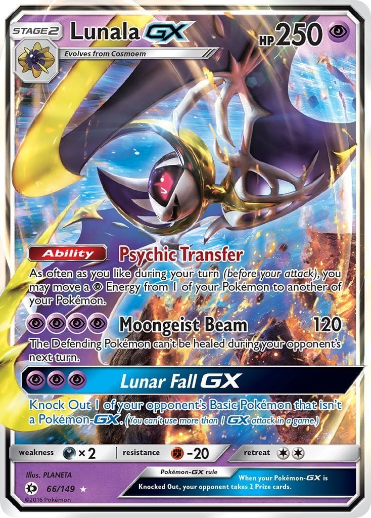 Lunala GX - Sole e Luna 66/149 [ Italiano / Inglese ]