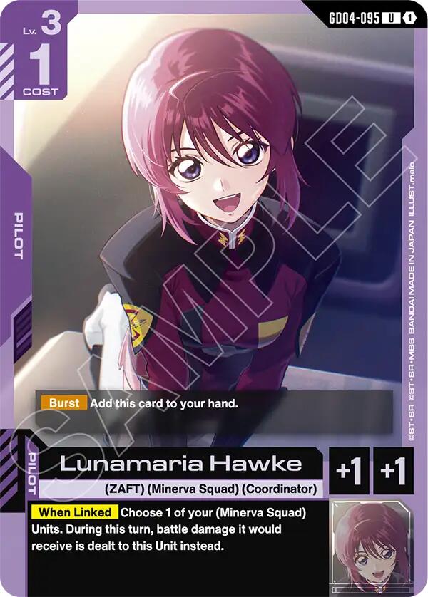 Lunamaria Hawke GD04-095 [ Inglese / Giapponese ]