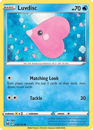 Luvdisc - Origine Perduta 038/196 [ Italiano ]