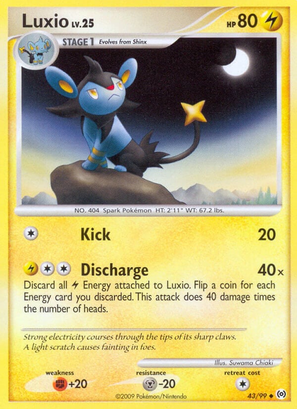 Luxio - Arceus 043/099 [ Italiano / Inglese ]