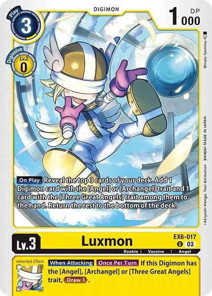 Luxmon EX6-017 [ Inglese / Giapponese ]