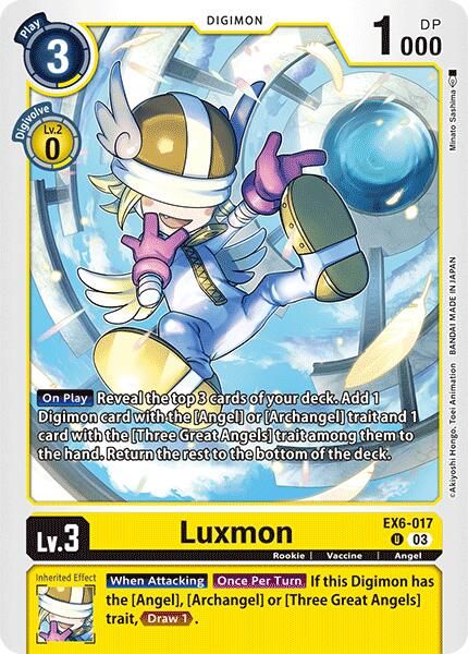 Luxmon EX6-017 [ Inglese / Giapponese ]