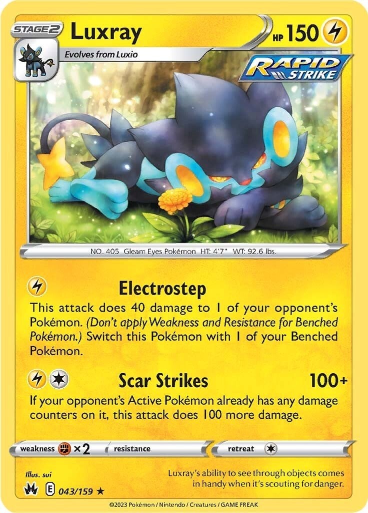 Luxray - Zenit Regale 043/159 [ Italiano ]