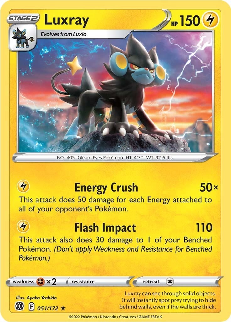 Luxray - Astri Lucenti 051/172 [ Italiano / Inglese ]