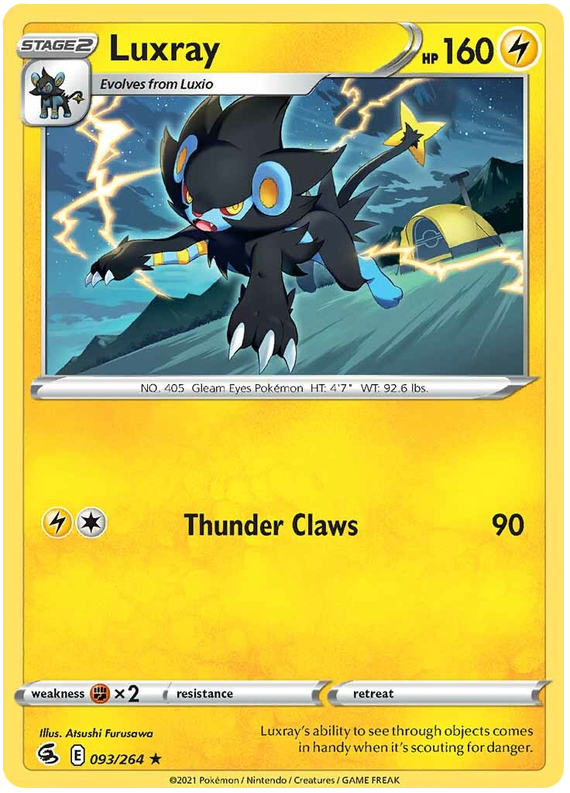 Luxray - Colpo Fusione 093/264 [ Italiano / Inglese ]