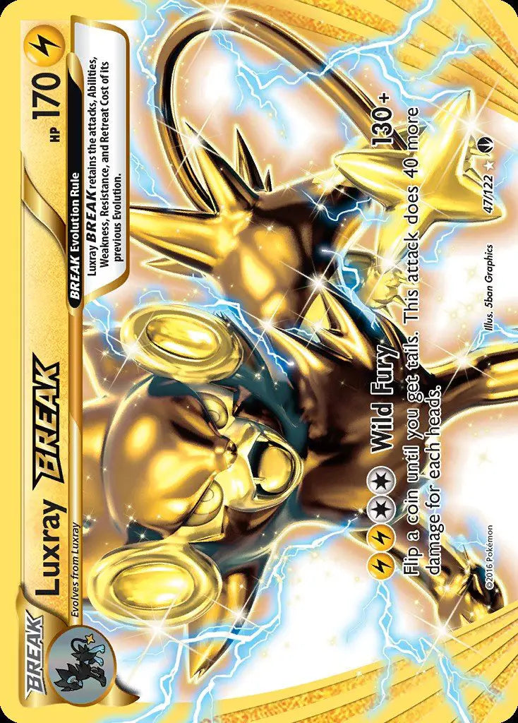 Luxray TURBO - Turbo Crash 47/122 [ Italiano / Inglese ]