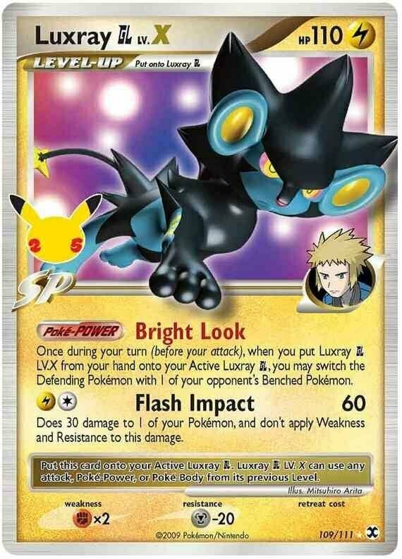 Luxray [GL] Lv.X - Gran Festa 109/111 [ Italiano / Inglese ]